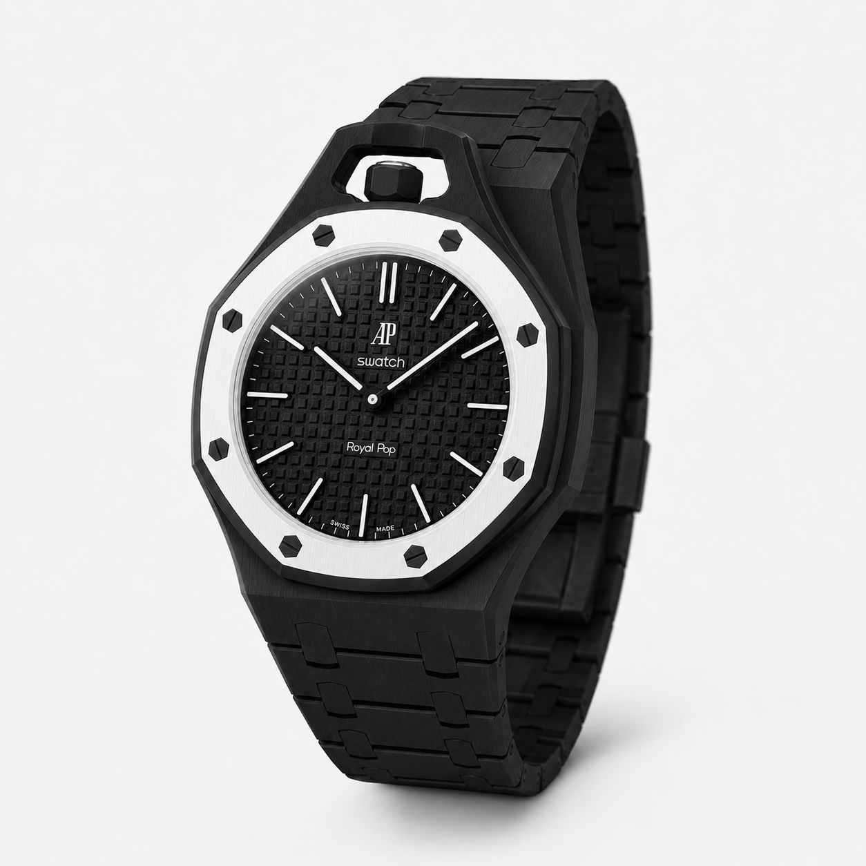 Premium steel bracelet and watch accessory care setup for Royal Pop Kit